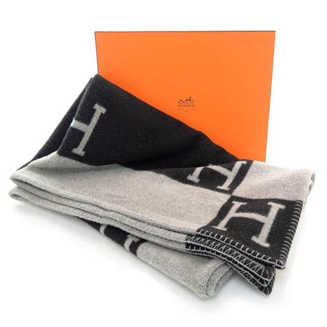 hermes cashmere blanket|Hermes wool cashmere blanket.